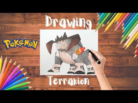 Drawing Terrakion | How much can I progress???