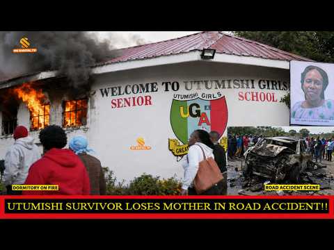 Utumishi Girls Fire Survivor Breaks Down!-My mother d3ed in a road accident when coming to save me