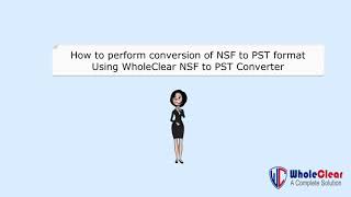 WholeClear NSF to PST Converter YouTube Video