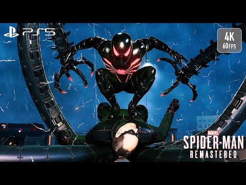 SPIDER-MAN REMASTERED (PS5) Final Boss fight + ENDING  (4K HDR 60FPS)