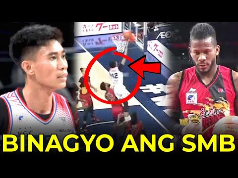 Gustong i-POSTERIZE ni Rhenz Abando ang Import ng SMB, di umubra si Cj Perez| Pahiya ang SMB!