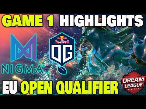 NIGMA VS OG.SEED GAME 1 Dreamleague Season 13 EU Open Qualifier