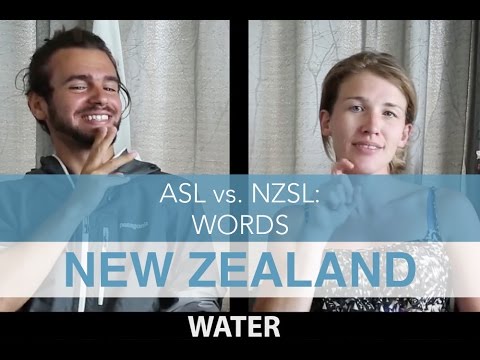 How to Sign NZSL vs ASL in NZSL