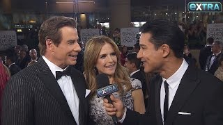 Golden Globes 2017: John Travolta Reflects on Carrie Fisher & Robert Shapiro