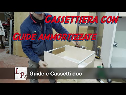 Cassettiera con Guide ad alta portata 40kg per qualsiasi mobile, tutti i passaggi per crearla.