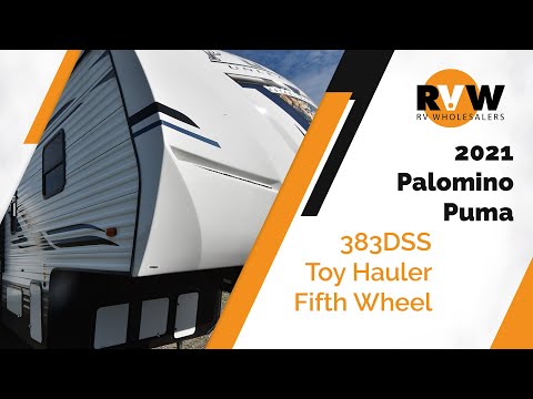 2021 Puma 383DSS Toy Hauler Fifth Wheel Walk-Through