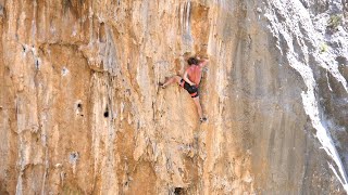 To Fthino Manaviko 8a+ / 5.13c (Leonidio, Greece) Uncut Ascent