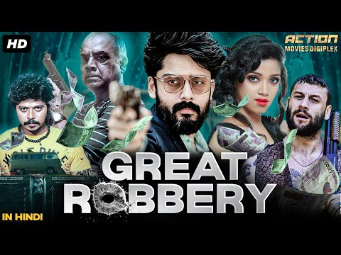 GREAT ROBBERY - Full Hindi Dubbed Movie | Roshan Basheer, Nisha Joseph | South Romantic Action Movie