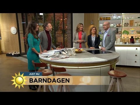 Programledarna minns hur det var att vara barn - Nyhetsmorgon (TV4)