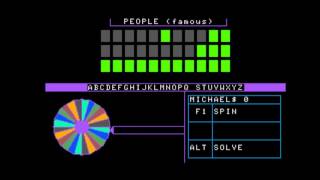 Wheel of Money for the TRS-80 CoCo