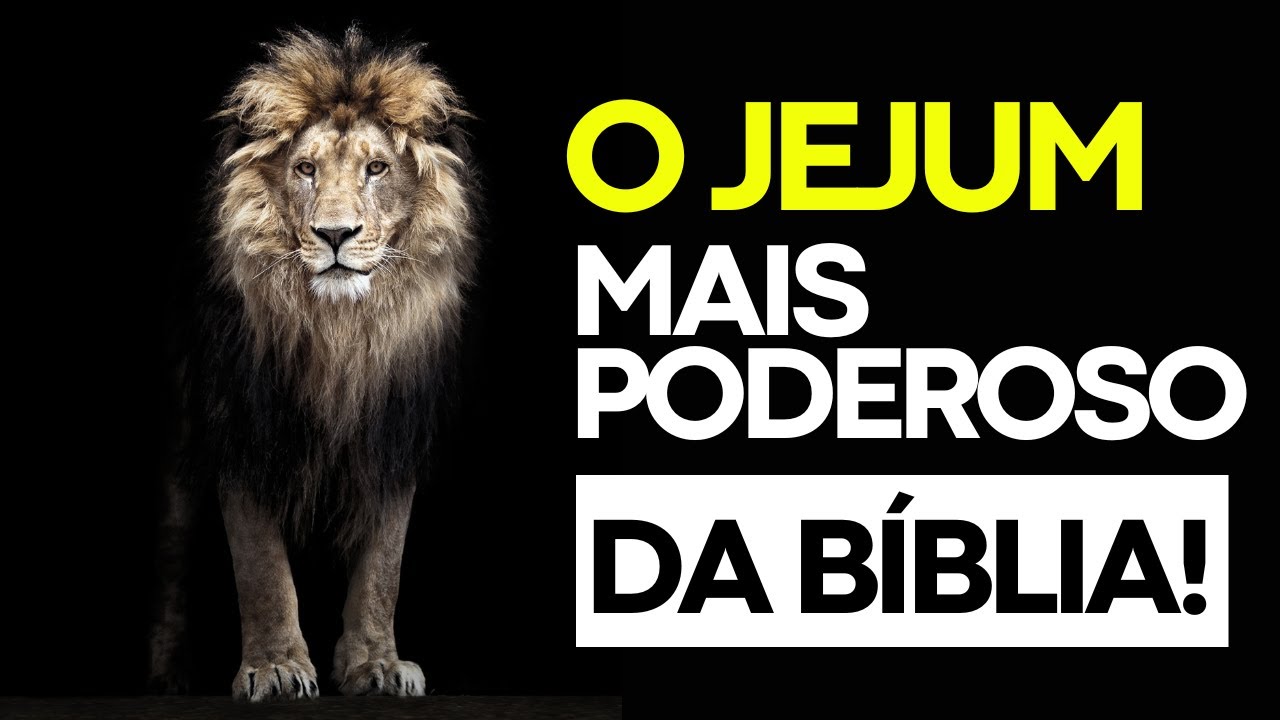 VOCÊ JÁ FEZ ALGUMA VEZ ESSE JEJUM?