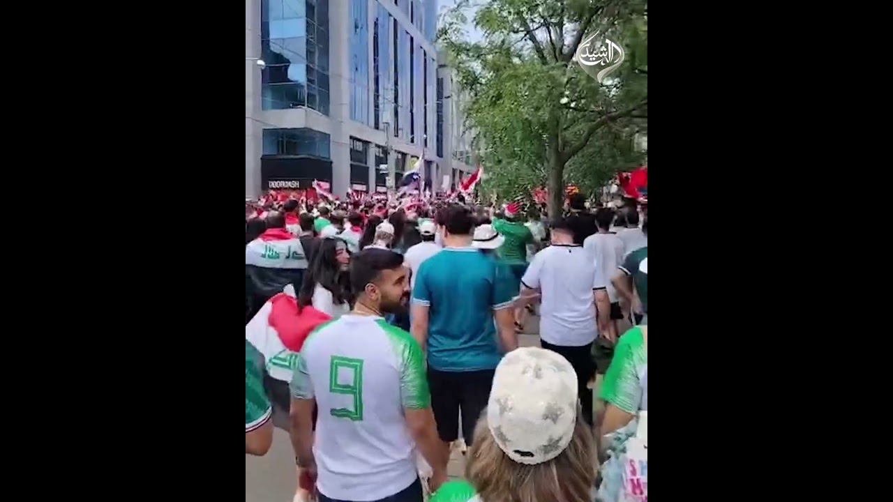 فيديو | الجماهير العراقية تحتشد لمؤازرة منتخبنا الوطني في مواجهة السنغال