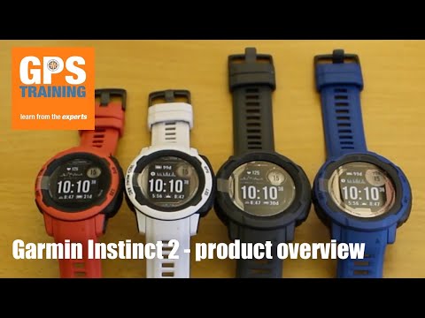 Garmin Instinct 2 - Overview of the different options