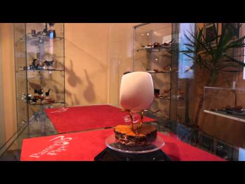 Pipa schiuma di mare half bent fatta a mano - www.paronellipipe.it