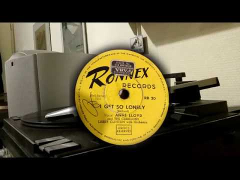 (1954) I get so lonely - Anne Lloyd and the Carillons