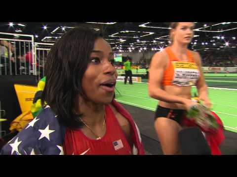 IAAF WIC Portland 2016 - Barbara PIERRE USA 60m Women FINAL GOLD