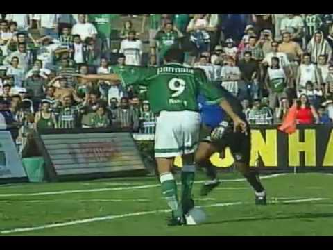 Palmeiras 6 x 0 Botafogo-RJ - Brasileiro 1999