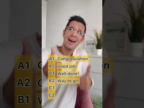 Other Ways To Say "Congratulations" in English #shorts