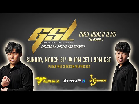 StarCraft 2 - DARK vs SOS - 2021 GSL S1: Qualifier | Day 2 Group D Seeding Match