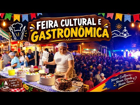 Conheça a Feira Gastronômica e Cultural em São João da Ponte-mg