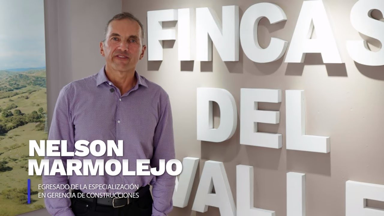 Descubre la trayectoria de Nelson Marmolejo, Gerente y Fundador de Fincas del Valle, quien ha sido egresado de la Especialización en Gerencia de Construcciones.