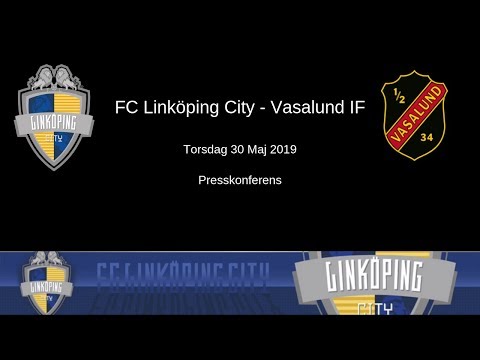 FC Linköping City - Vasalunds IF Presskonferens (2019-05-30)