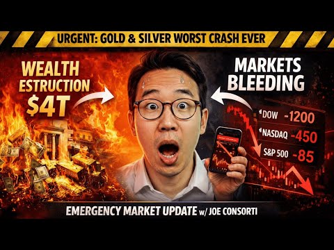 URGENT: Gold & Silver Worst Crash EVER - Market Update w Joe Consorti