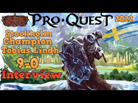 Flesh and Blood ProQuest - Tobias Lindh Interview - Undefeated Oldhim!