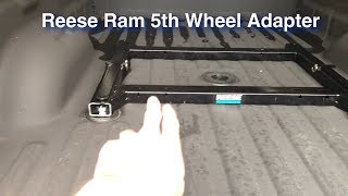 Reese Ram 5th Wheel Hitch Rail Adapter