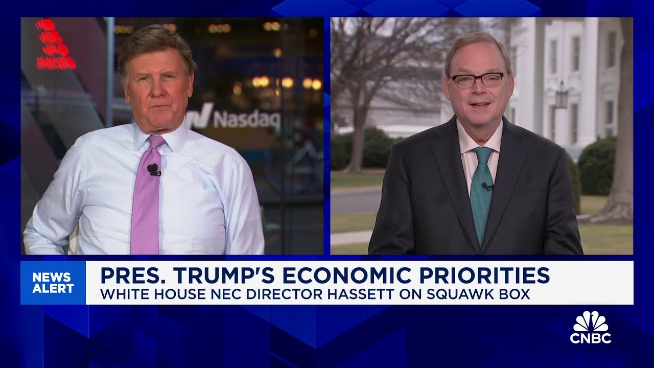 NEC Director Kevin Hassett: President Trump has a 'super pro-growth' agenda