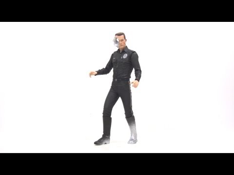 Video Review of the NECA Terminator 2 Judgment Day; T-1000 (Steel Mill)