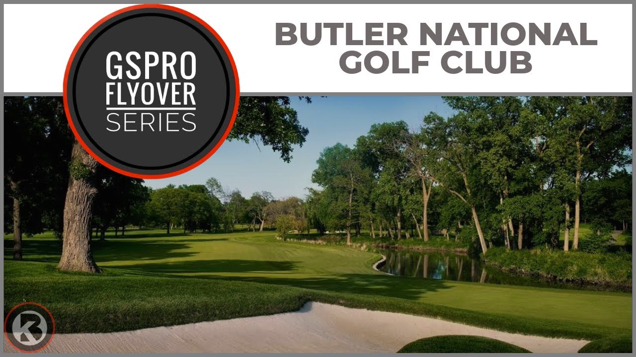 Watch Butler National Golf Club flyover on YouTube