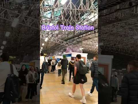 Bristol Train Station in England #uk #travel #newport #mmreza23 #train #ytshorts #travel #shorts