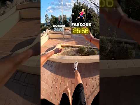 Normal VS Parkour POV ⏱️🥵