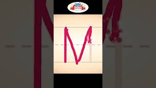 Endless Learning Academy | Meet Uppercase Letter M | Practice Handwriting | Learn the ABC | #shorts