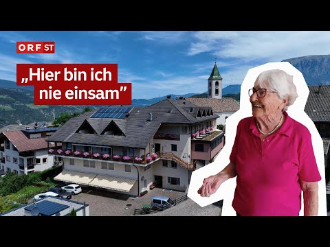 This is how South Tyrol lives: Senior citizens' residence | South Tyrol Today from July 22, 2025