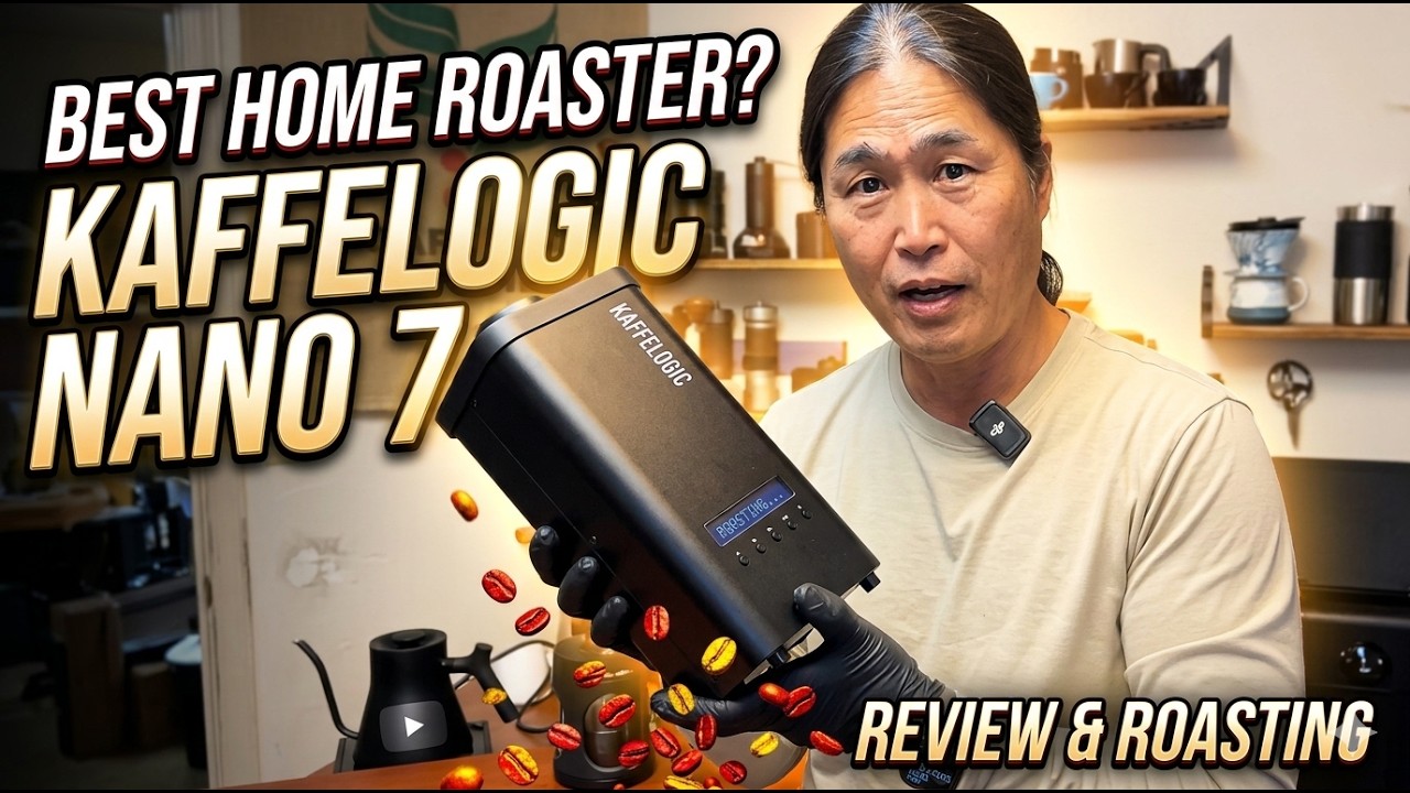 The Ultimate Desktop Coffee Roaster? Kaffelogic Nano 7 First Roast