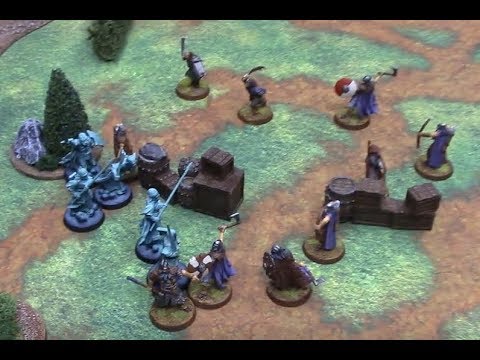 Dunland Road Block - The Journey to the Blue Mountains Ep 3b Battle Companies Battle Report MESBG