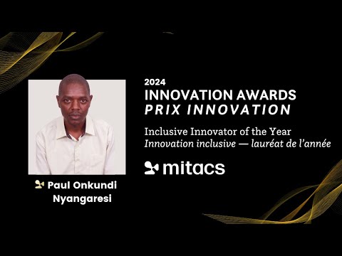 PAUL ONKUNDI NYANGARESI: Inclusive Innovator of the Year/Innovation inclusive ― lauréat de l’année