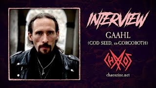God Seed Interview Gaahl 15.11.2012