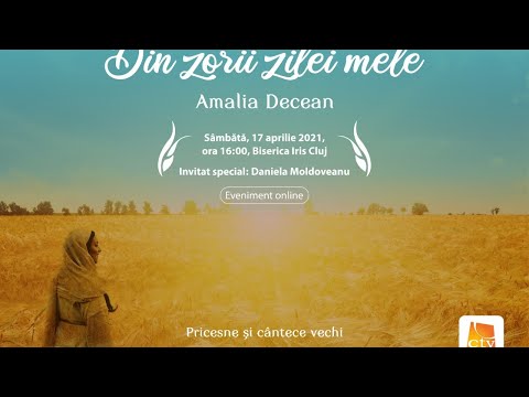„Din zorii zilei mele” | Amalia Decean - concert de lansare al albumului, Biserica Iris 2021