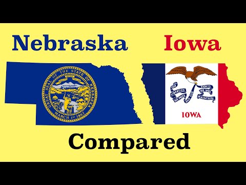 Iowa and Nebraska Compared