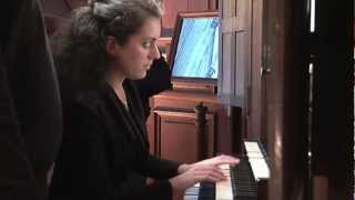Johann Sebastian Bach, Prélude &amp; Fugue en la mineur BWV 543 - Anne-Gaëlle Chanon, orgue