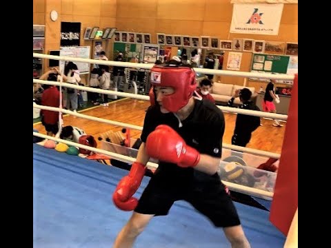 ボクシング中学生/ジュニアスパーリング14yearsold　(boxing sparring Junior)