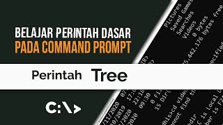 Belajar Command Prompt 49| Melihat isi folder dengan perintah Tree