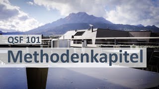 QSF101: Methodenkapitel schreiben (qualitative Sozialforschung)