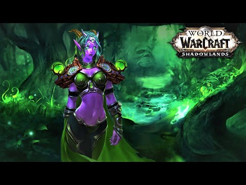 Ysera's Rebirth Cutscene (  Ardenweald ) World Of Warcraft : Shadowlands