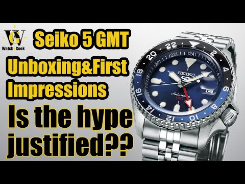 Seiko 5KX GMT - Is the hype justified? unboxing the Seiko 5 GMT SSK003