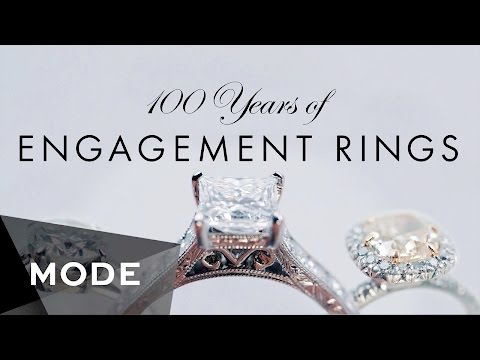 Как се е променял годежния пръстен през годините