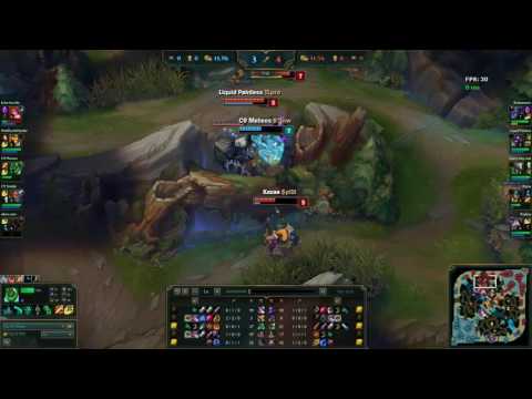 LoL: Meteos Zac vs Olaf Jungle SEASON2016 Aug 2016